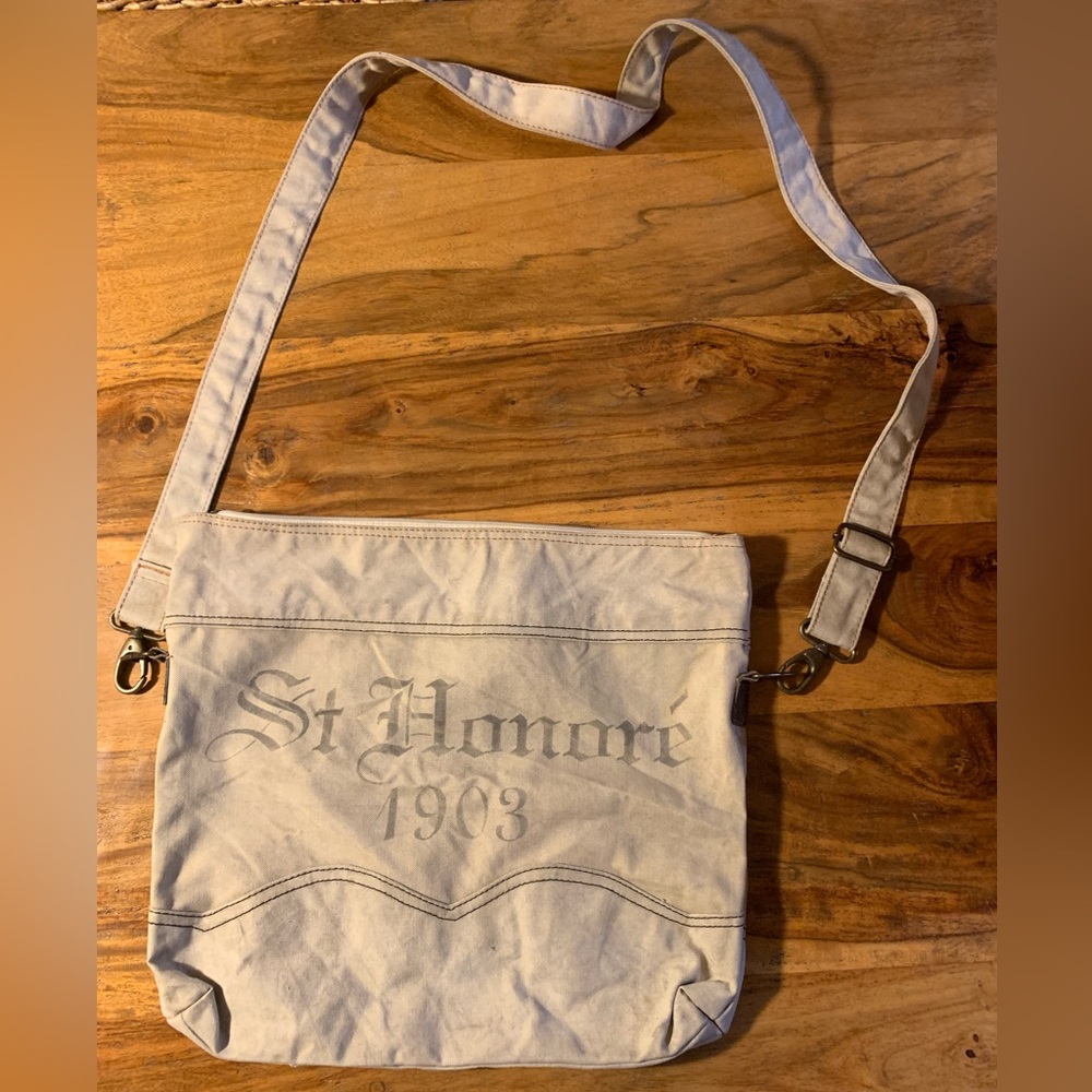 Women’s Large Cotton Canvas, Parisian, Casual, Messenger/Crossbody/Shoulder Bag
